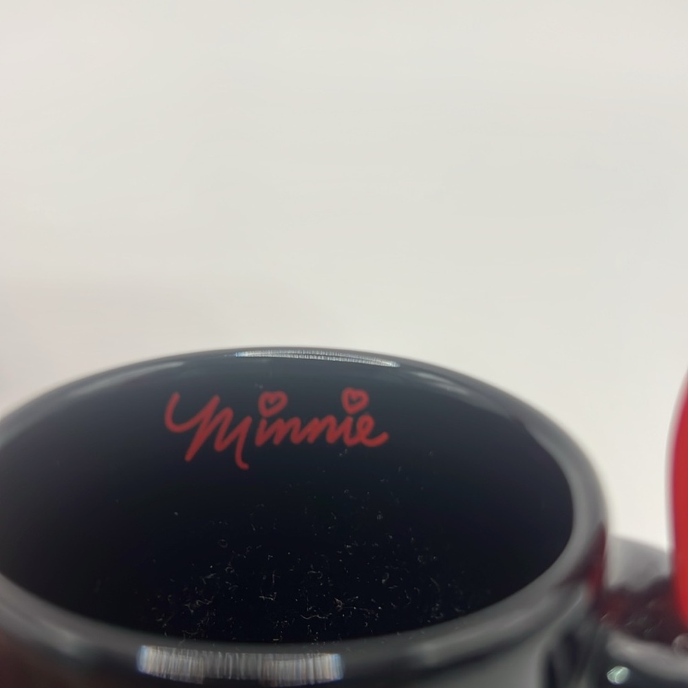 Mickey Mouse and Minnie Mouse signature dresses, espresso cups with spoon - Picture 3 of 4